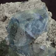 Fluorite with Quartz