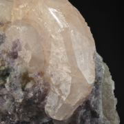 Morganite Beryl with Elbaite and Lepidolite