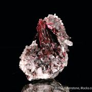 Erythrite on Quartz