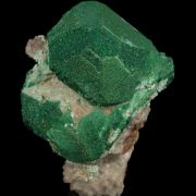Malachite coating Cuprite
