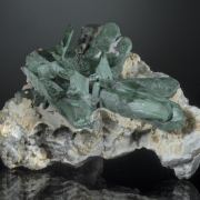 Malachite pseudo after Azurite - classic