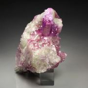 gem VESUVIANITE with RASPBERRY CAPS