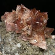 Helvine-Genthelvite with Calcite and Magnetite