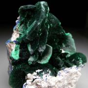 Malachite after Azurite