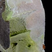 Hydroxylpyromorphite on Cerussite