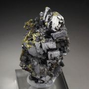 skeletal GALENA, CHALCOPYRITE