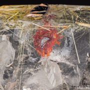 Rutile in Quartz