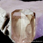 Topaz on Feldspar
