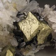 CHALCOPYRITE, QUARTZ