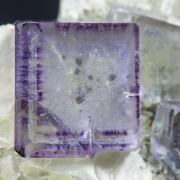 Fluorite with Calcite