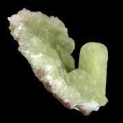 Prehnite finger cast after Anhydrite with Calcite