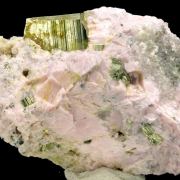 Pyrite, rhodochrosite