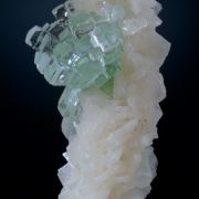 Apophyllite on Stilbite finger -well pocket find