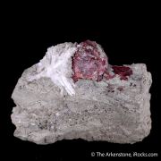 Gerstleyite with Probertite