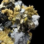 Sphalerite, galena, pyrrhotite