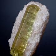 Apatite- gem clear in Calcite