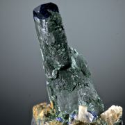 Malachite replacing Azurite with Dolomite etc.