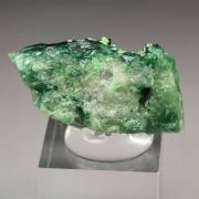 gem VESUVIANITE var. CHROMIAN, DIOPSIDE