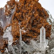 Helvine with Quartz, Calcite and Chlorite
