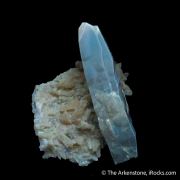 Baryte on Calcite