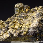 Apatite with Chalcopyrite