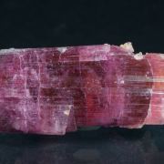 Elbaite-Schorl Series (variety rubellite) with Microcline