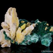 Cerussite with Malachite