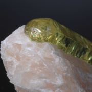 Apatite- gem clear in Calcite
