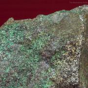 Lindqvistite (type locality) with Plumboferrite, Jacobsite, Malachite, and Azurite