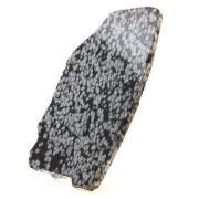 Snowflake Obsidian + Cristobalite. 1125.5 ct.