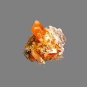Wulfenite with Mimetite
