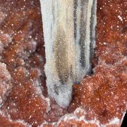 Cerussite, quartz EX SPIRIFER COLL