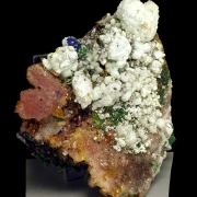 Magnesite, malachite, dolomite