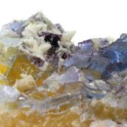 Fluorite + Calcite.