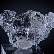 Beryl var. Goshenite - highly etched crystal