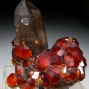 Spessartine with Quartz