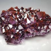 QUARTZ var. AMETHYST with HEMATITE inclusions