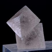 Fluorite -Pink Octahedral with inclusions
