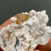 Wulfenite - Tsumeb Mine, Otavi Highlands, Namibia