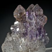 Amethyst with Lepidocrocite inclusions