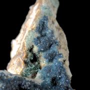 Spangolite with Brochantite - classic USA