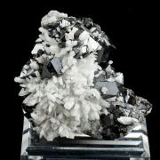 White Quartz with Black Sphalerite