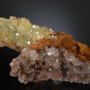 Adamite and Calcite