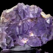 Large Purple Fluorite with Barite