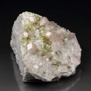 gemmy PINK GARNET var. GROSSULAR, DIOPSIDE