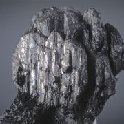 Andorite (exceptional large crystals) with Zinkenite