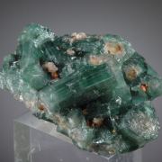 Elbaite on Lepidolite