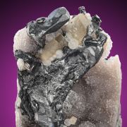 Acanthite  & Fluorite