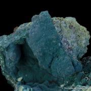 Rosasite pseudo. after Azurite