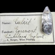 Calcite from UK – OLD LABEL